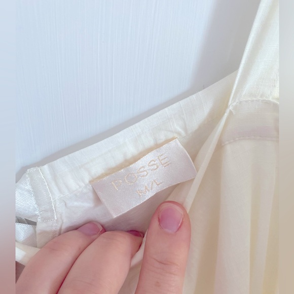 Posse Odette dress in white size large - Picture 7 of 9